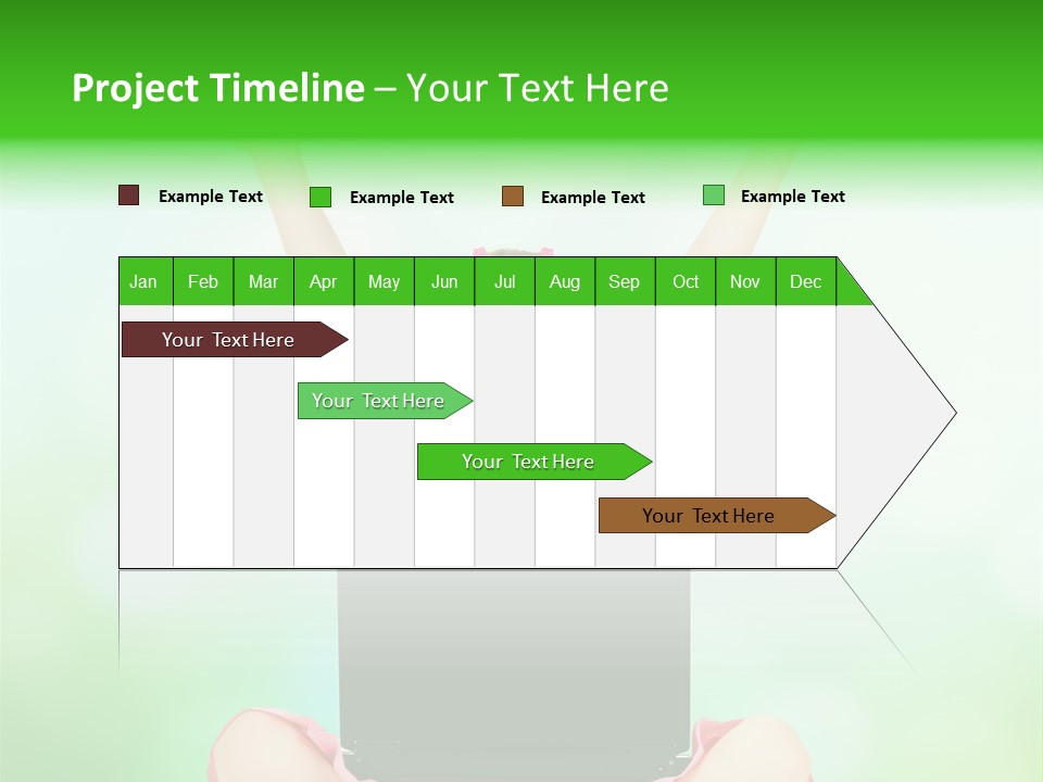 Computer Cheerful Outdoor PowerPoint Template