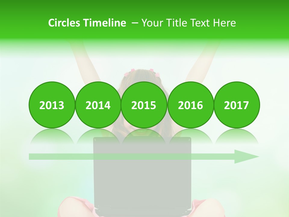 Computer Cheerful Outdoor PowerPoint Template