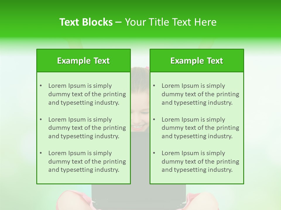 Computer Cheerful Outdoor PowerPoint Template