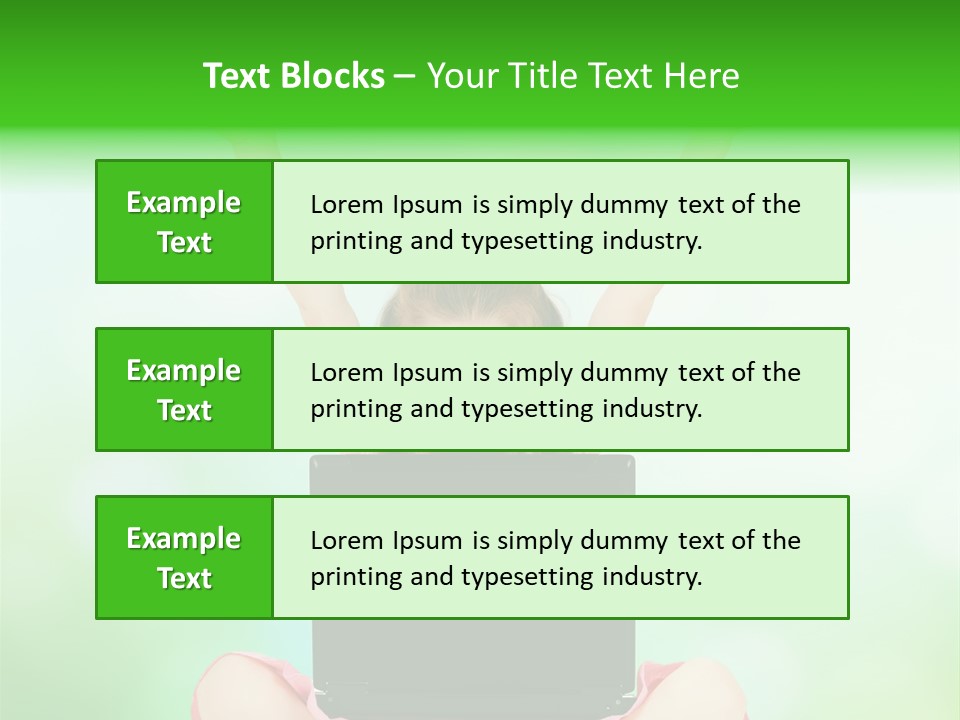 Computer Cheerful Outdoor PowerPoint Template
