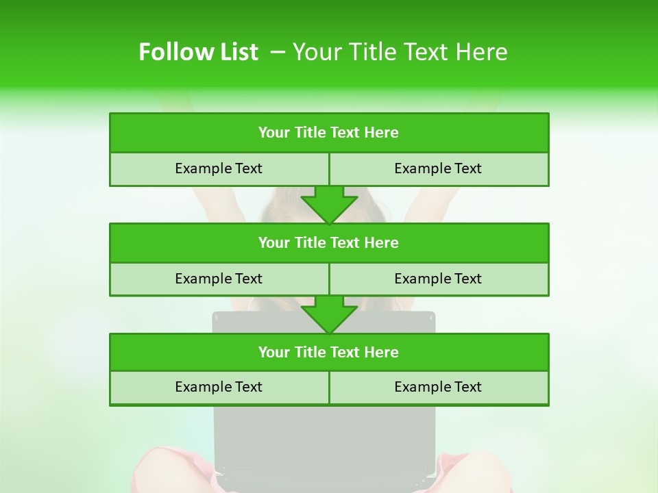Computer Cheerful Outdoor PowerPoint Template