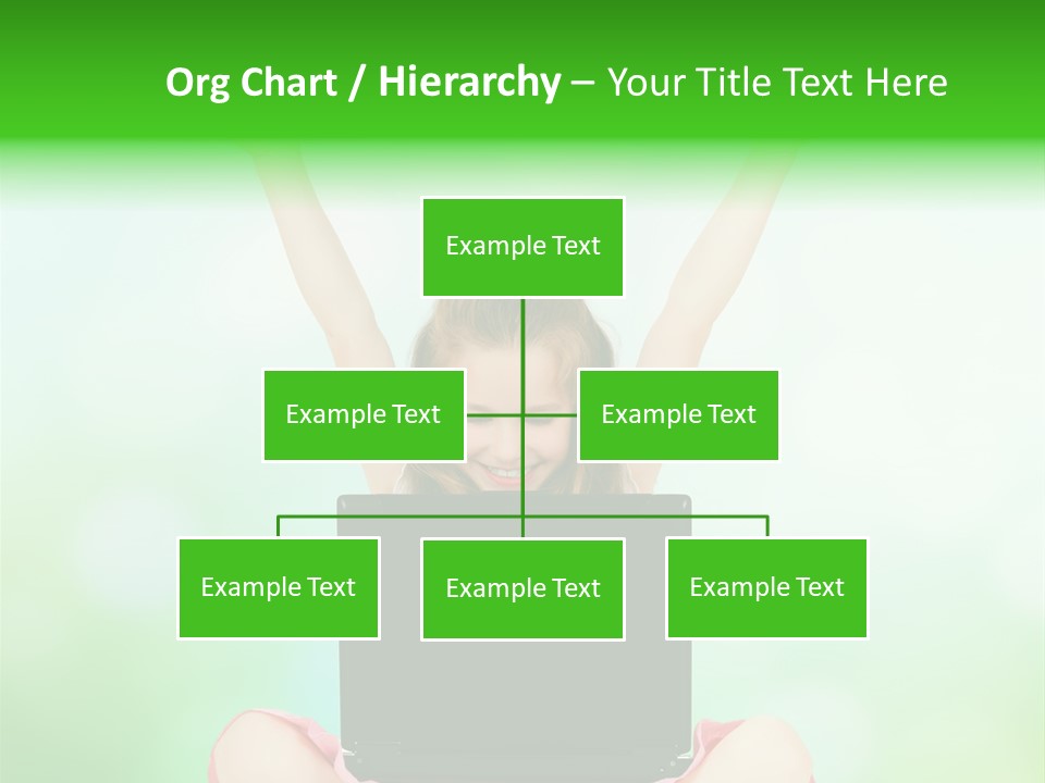 Computer Cheerful Outdoor PowerPoint Template