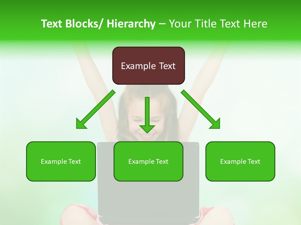 Computer Cheerful Outdoor PowerPoint Template