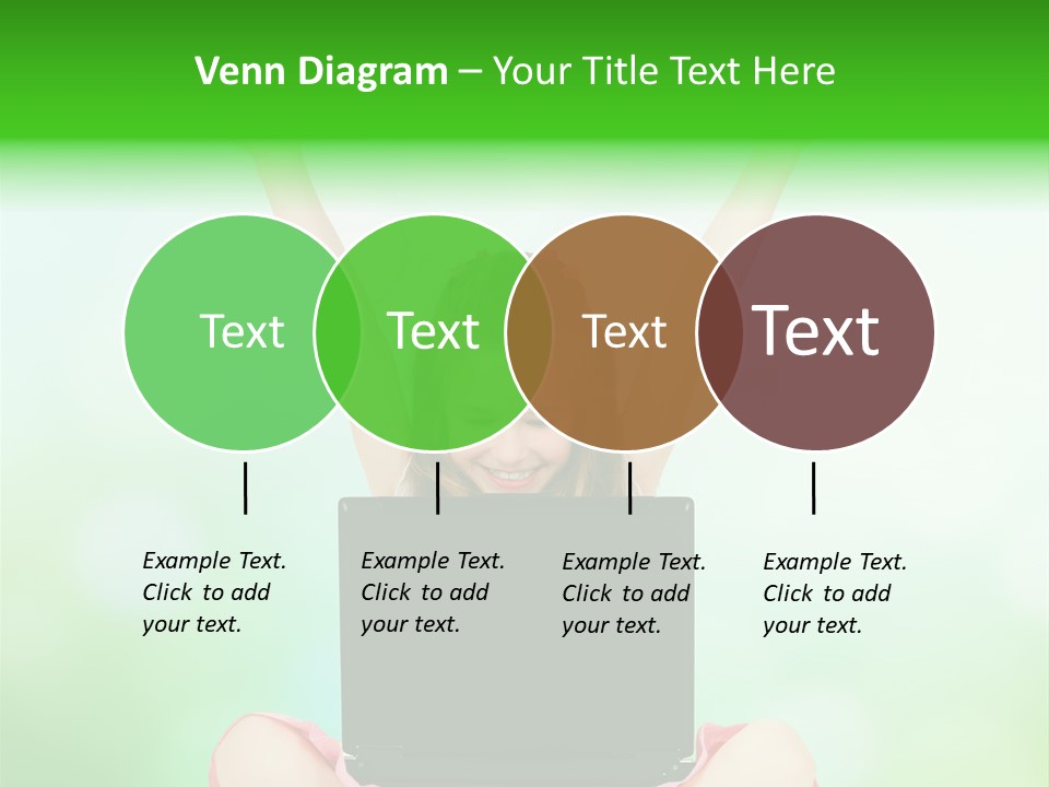 Computer Cheerful Outdoor PowerPoint Template