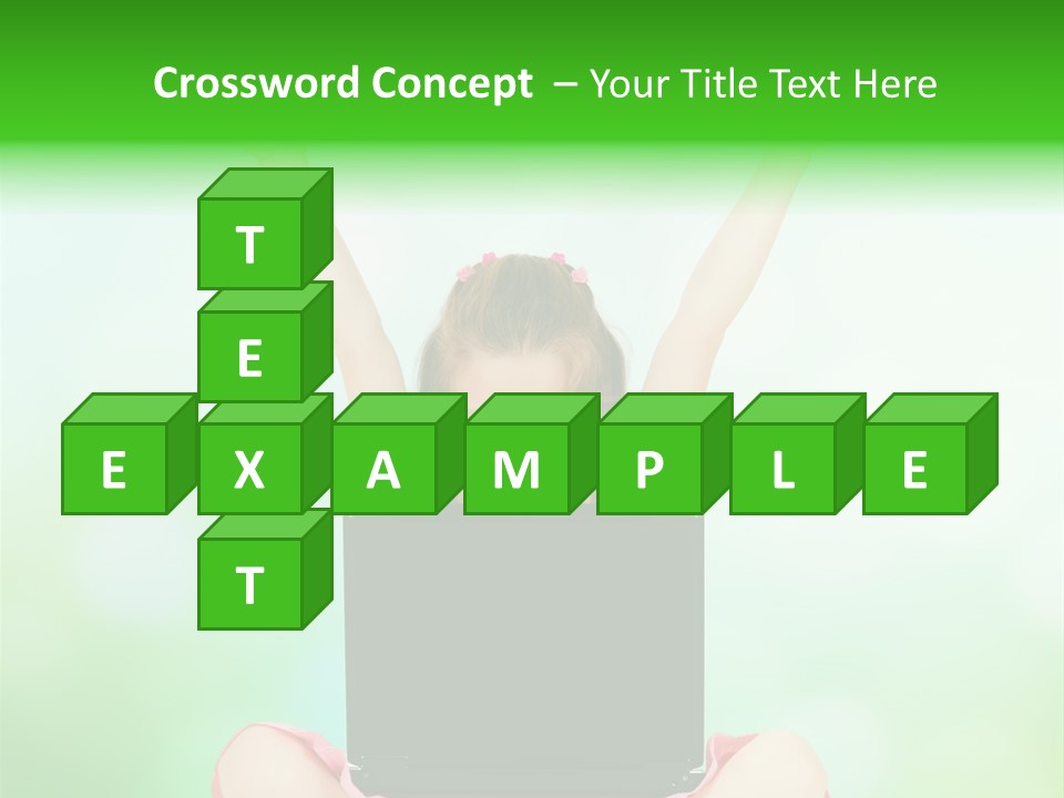 Computer Cheerful Outdoor PowerPoint Template