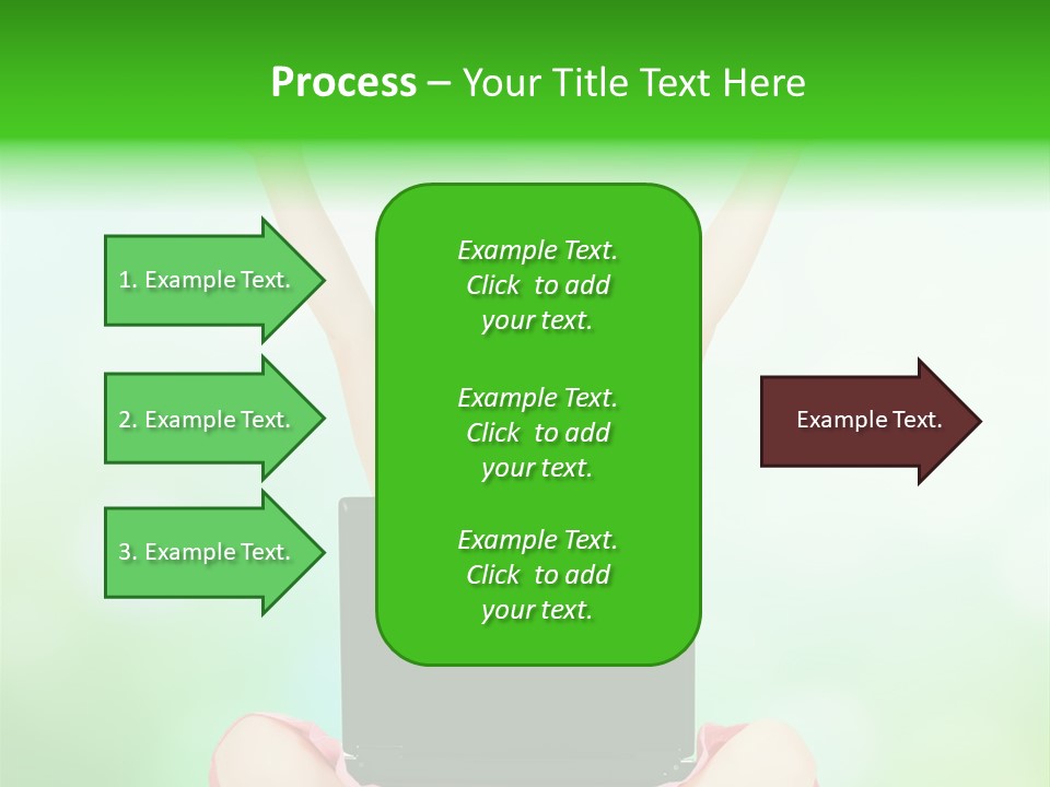 Computer Cheerful Outdoor PowerPoint Template