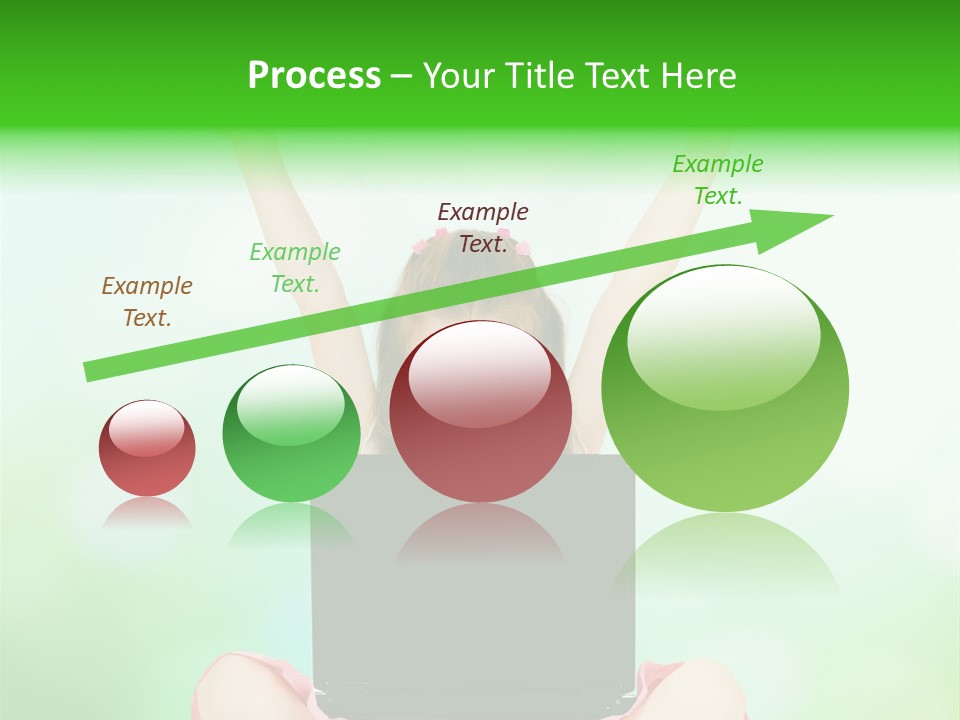 Computer Cheerful Outdoor PowerPoint Template