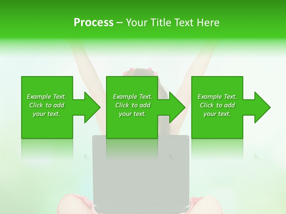 Computer Cheerful Outdoor PowerPoint Template