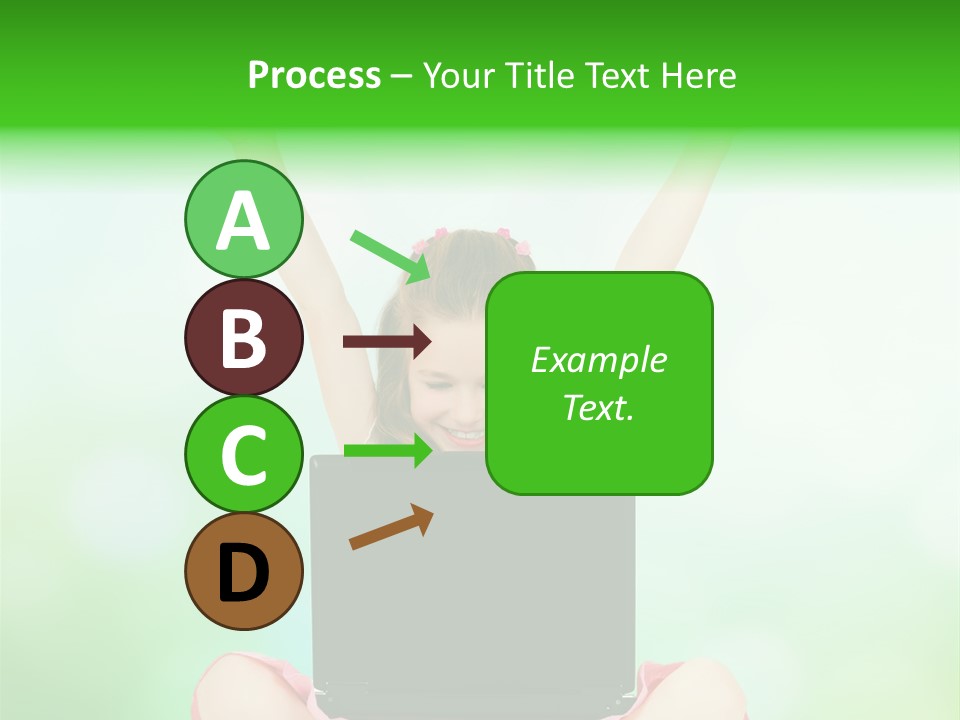 Computer Cheerful Outdoor PowerPoint Template