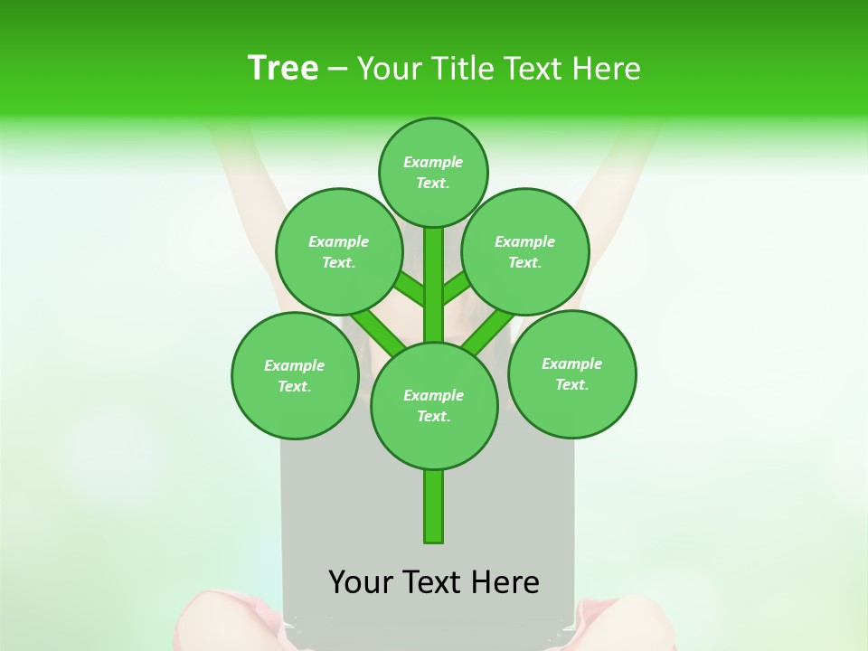 Computer Cheerful Outdoor PowerPoint Template