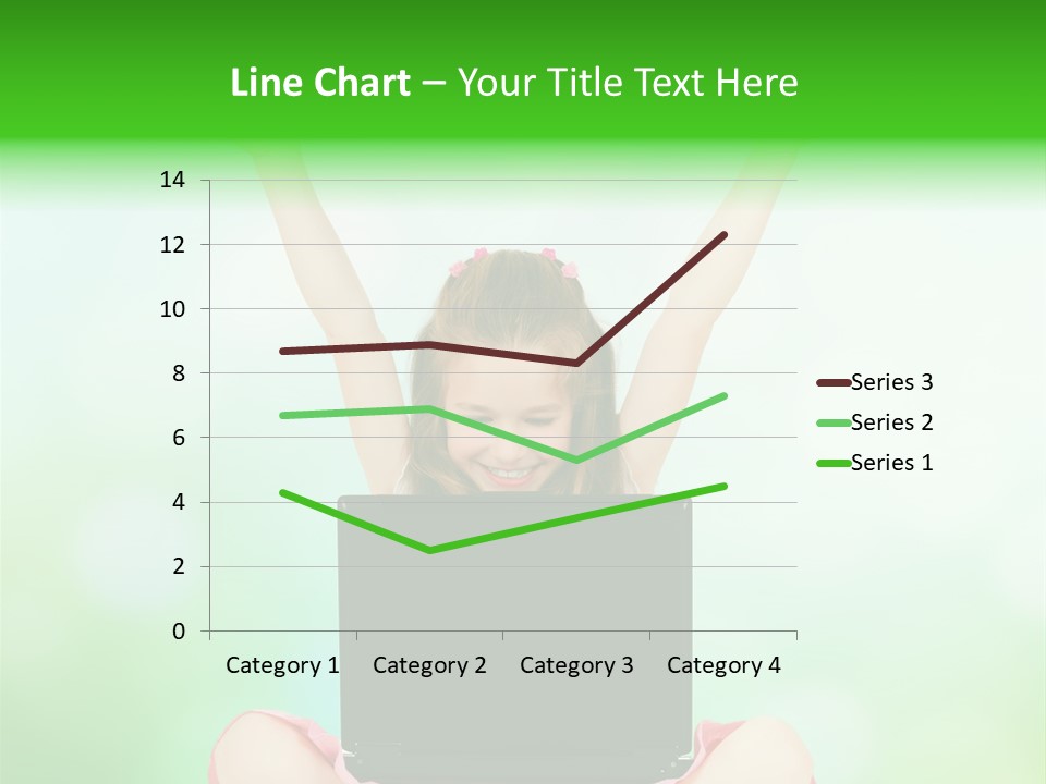 Computer Cheerful Outdoor PowerPoint Template