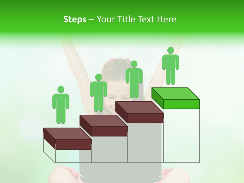 Computer Cheerful Outdoor PowerPoint Template