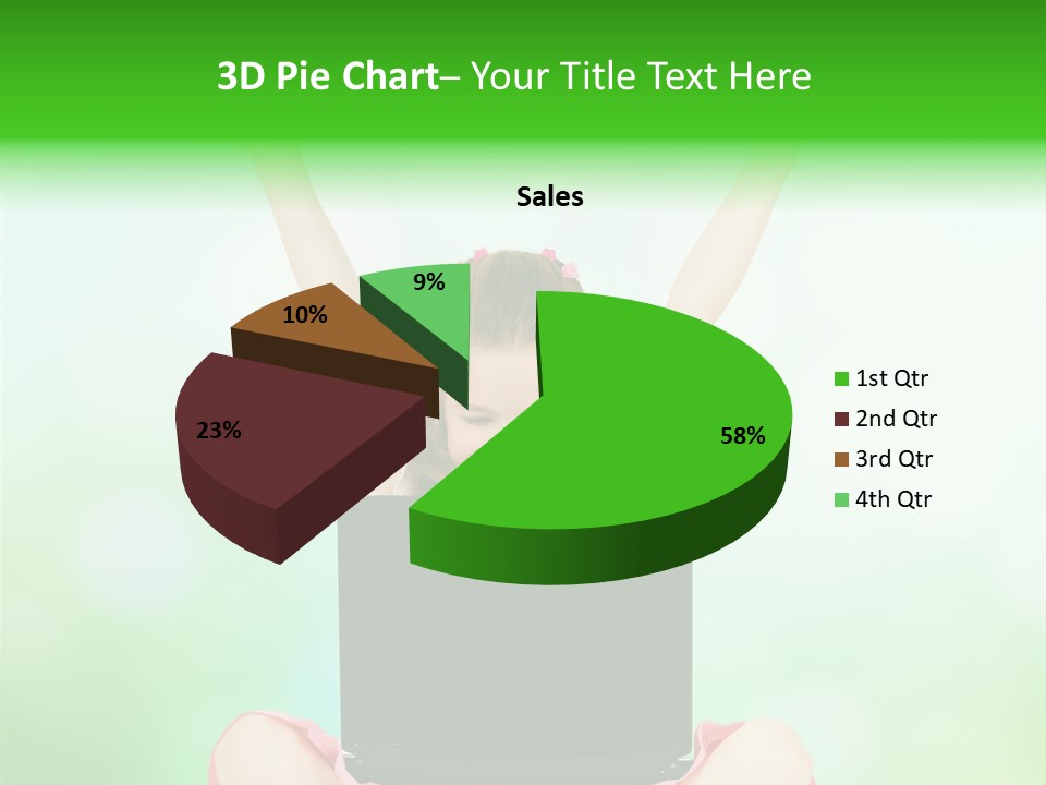Computer Cheerful Outdoor PowerPoint Template