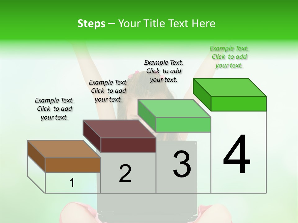 Computer Cheerful Outdoor PowerPoint Template