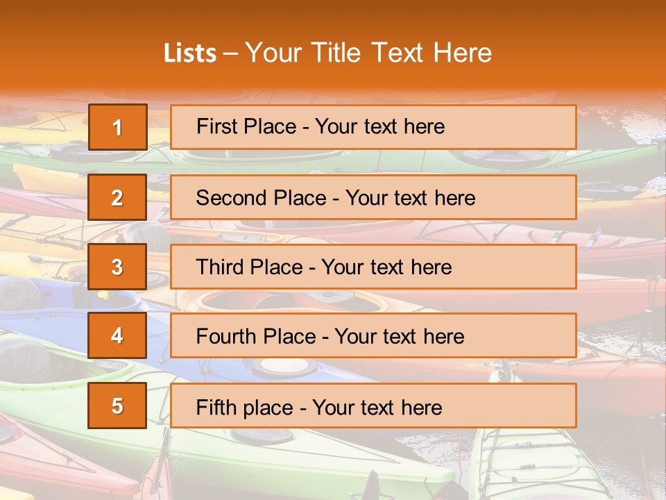 Fiberglass Recreational Fun PowerPoint Template