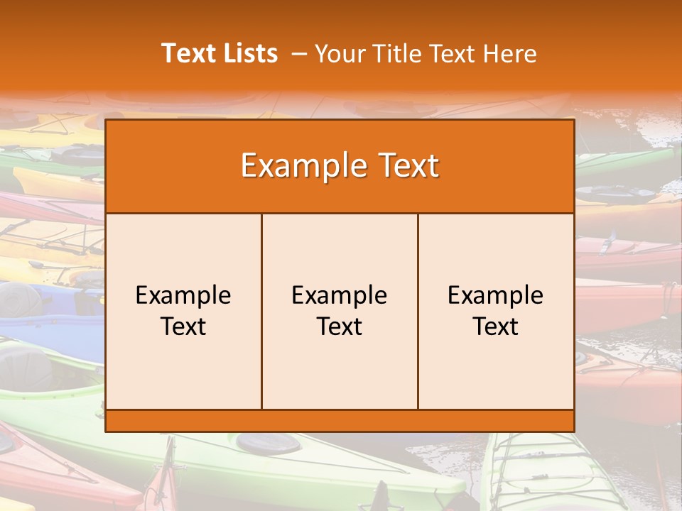 Fiberglass Recreational Fun PowerPoint Template