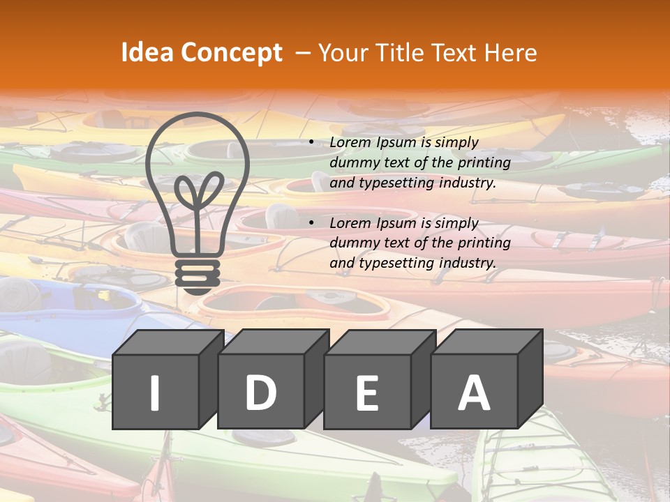 Fiberglass Recreational Fun PowerPoint Template