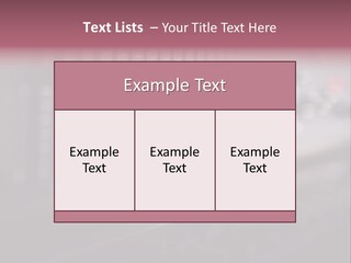 Equalizer Acoustic Button PowerPoint Template