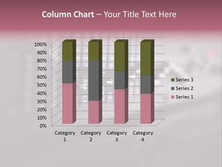 Equalizer Acoustic Button PowerPoint Template