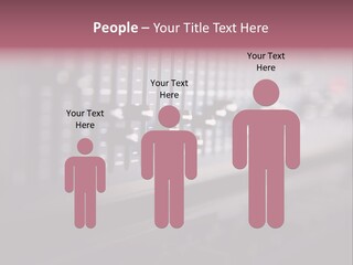 Equalizer Acoustic Button PowerPoint Template