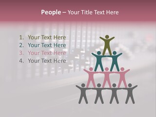 Equalizer Acoustic Button PowerPoint Template