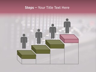 Equalizer Acoustic Button PowerPoint Template