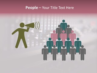 Equalizer Acoustic Button PowerPoint Template