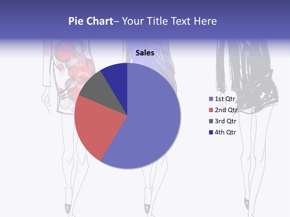 Dress Women Girls PowerPoint Template