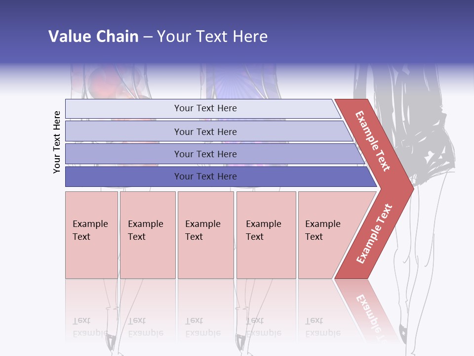 Dress Women Girls PowerPoint Template