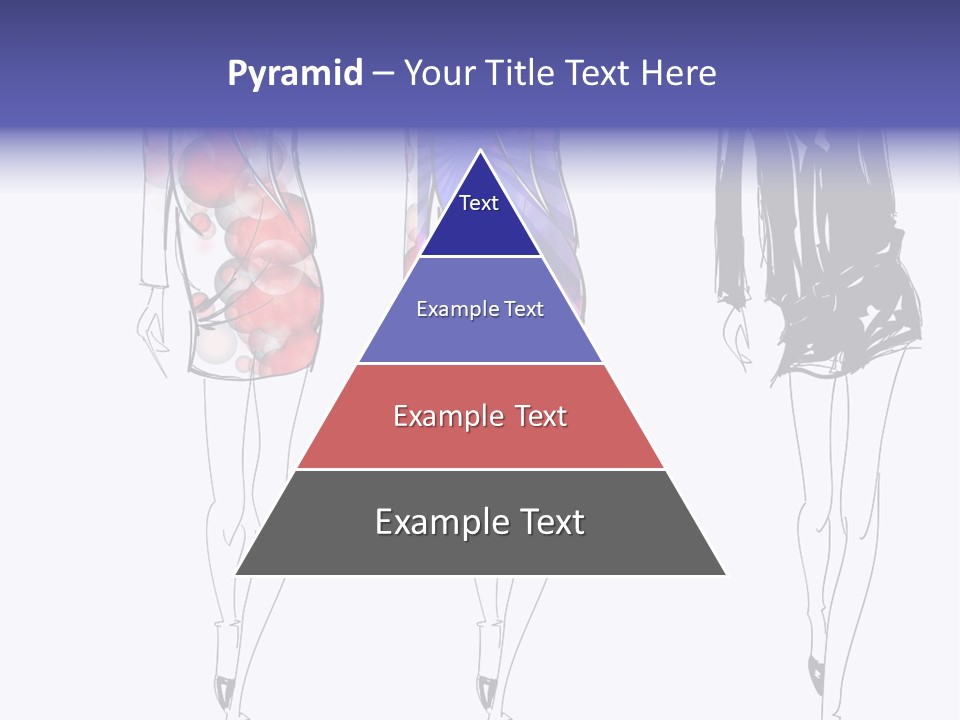 Dress Women Girls PowerPoint Template