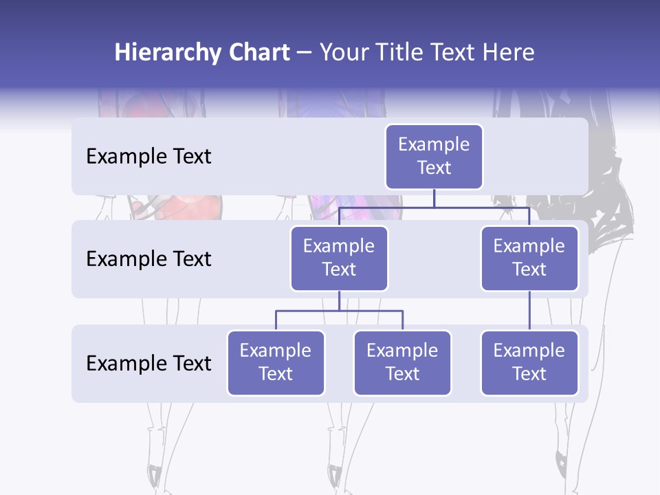 Dress Women Girls PowerPoint Template