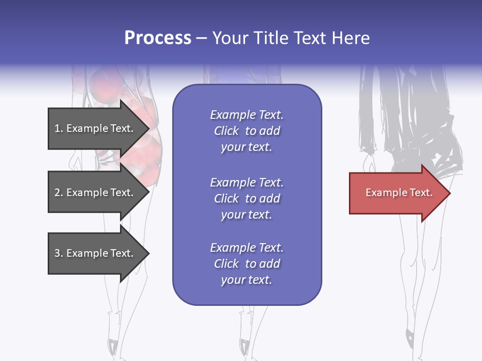 Dress Women Girls PowerPoint Template