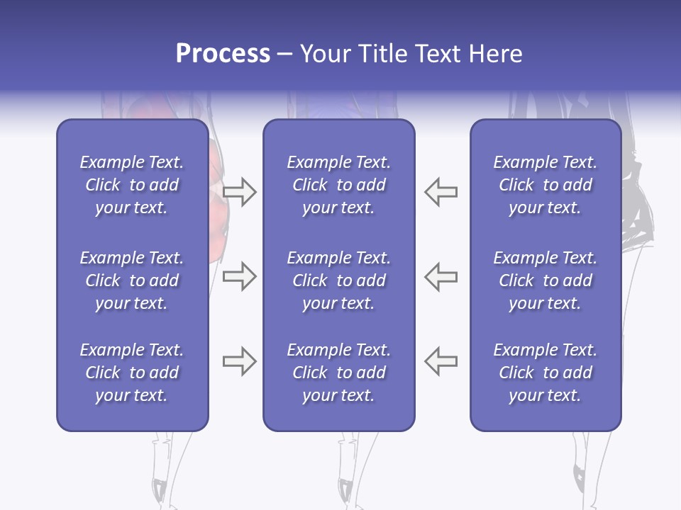 Dress Women Girls PowerPoint Template