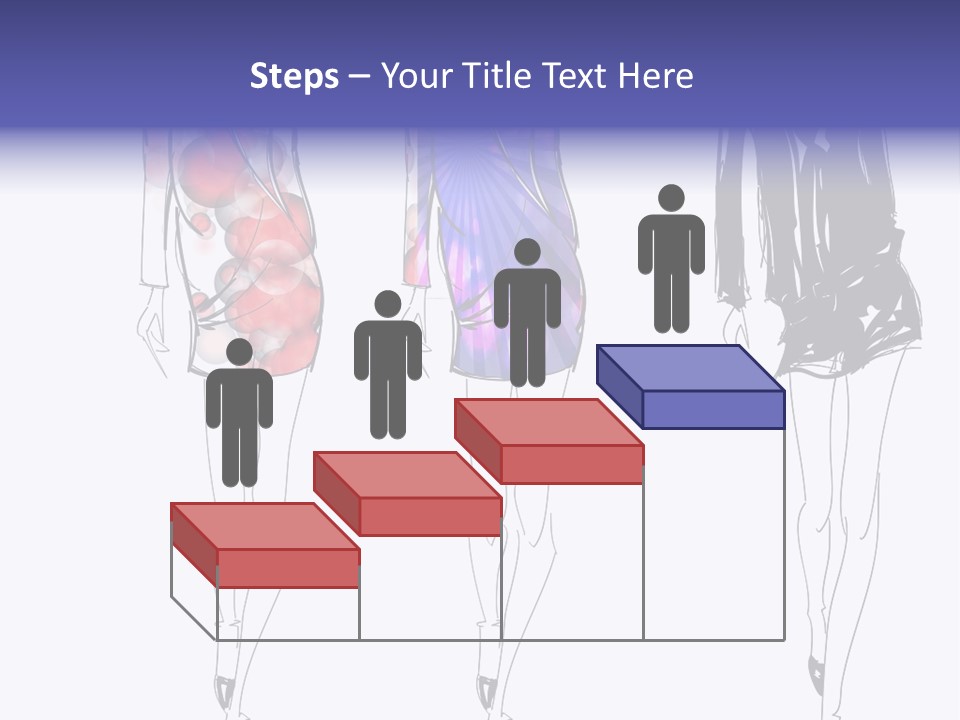 Dress Women Girls PowerPoint Template