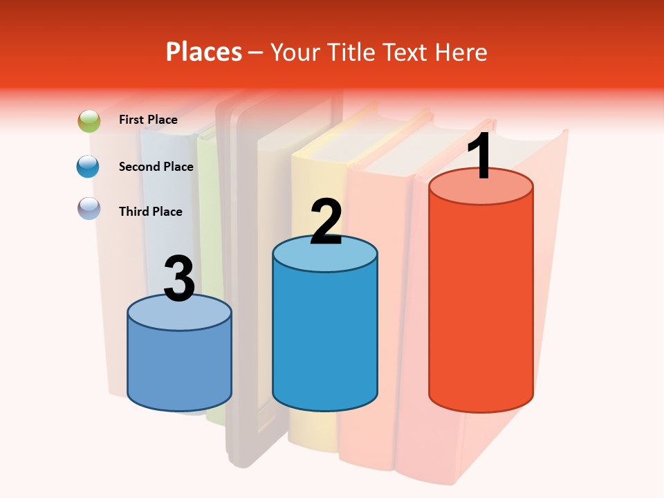Electronic Book Learning Pen PowerPoint Template