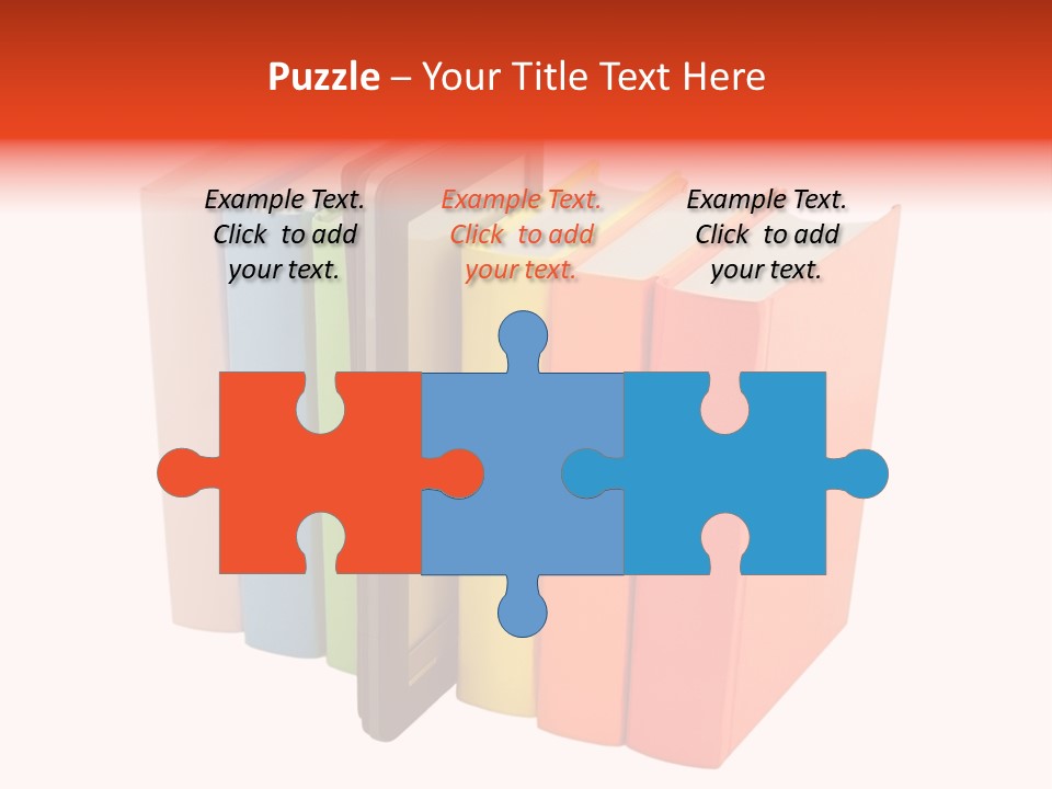 Electronic Book Learning Pen PowerPoint Template