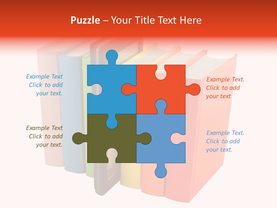 Electronic Book Learning Pen PowerPoint Template