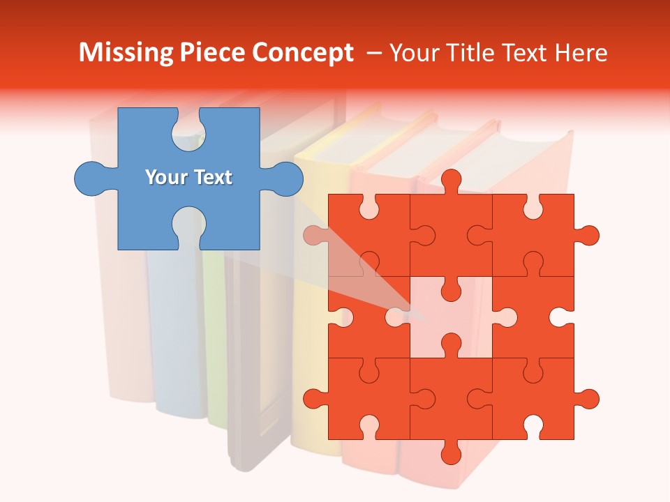 Electronic Book Learning Pen PowerPoint Template