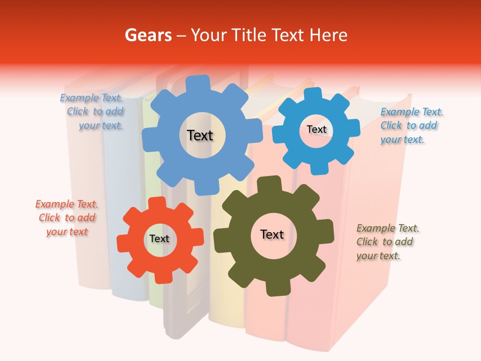 Electronic Book Learning Pen PowerPoint Template