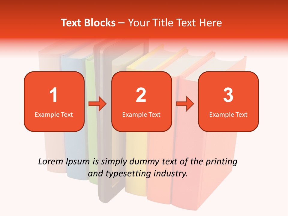 Electronic Book Learning Pen PowerPoint Template
