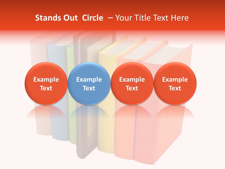 Electronic Book Learning Pen PowerPoint Template