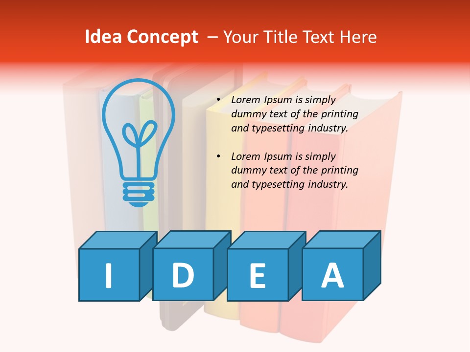 Electronic Book Learning Pen PowerPoint Template