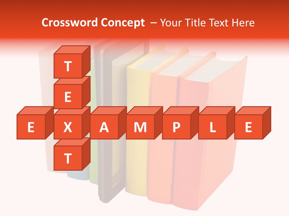 Electronic Book Learning Pen PowerPoint Template