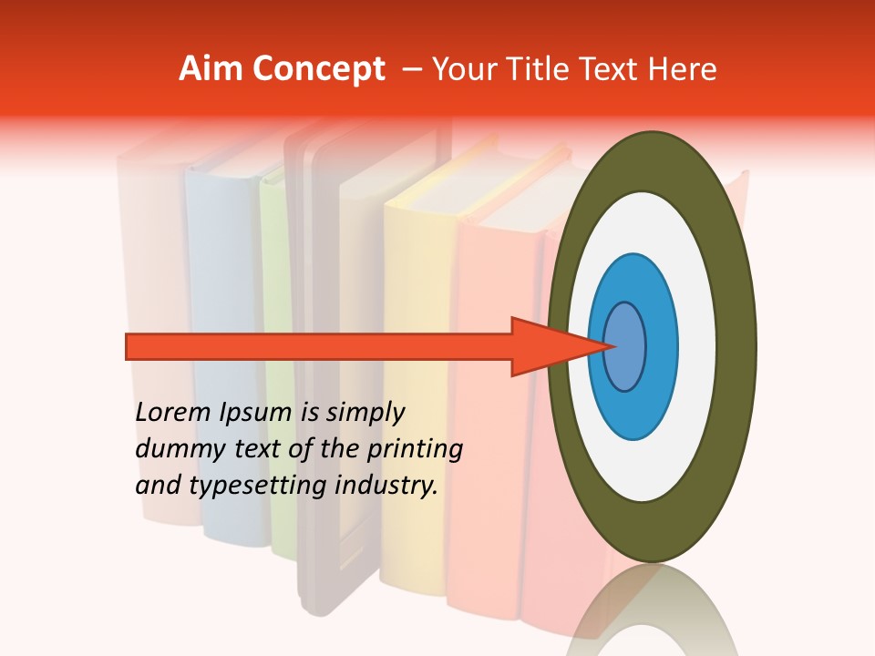 Electronic Book Learning Pen PowerPoint Template