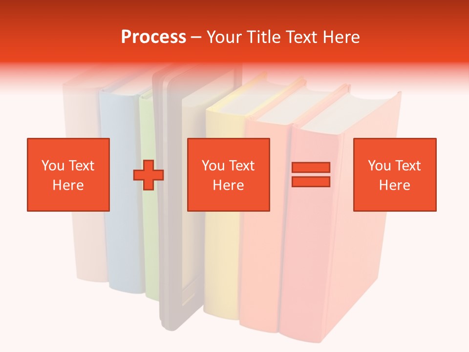Electronic Book Learning Pen PowerPoint Template