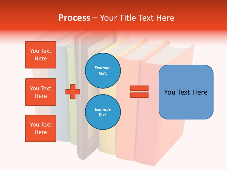 Electronic Book Learning Pen PowerPoint Template
