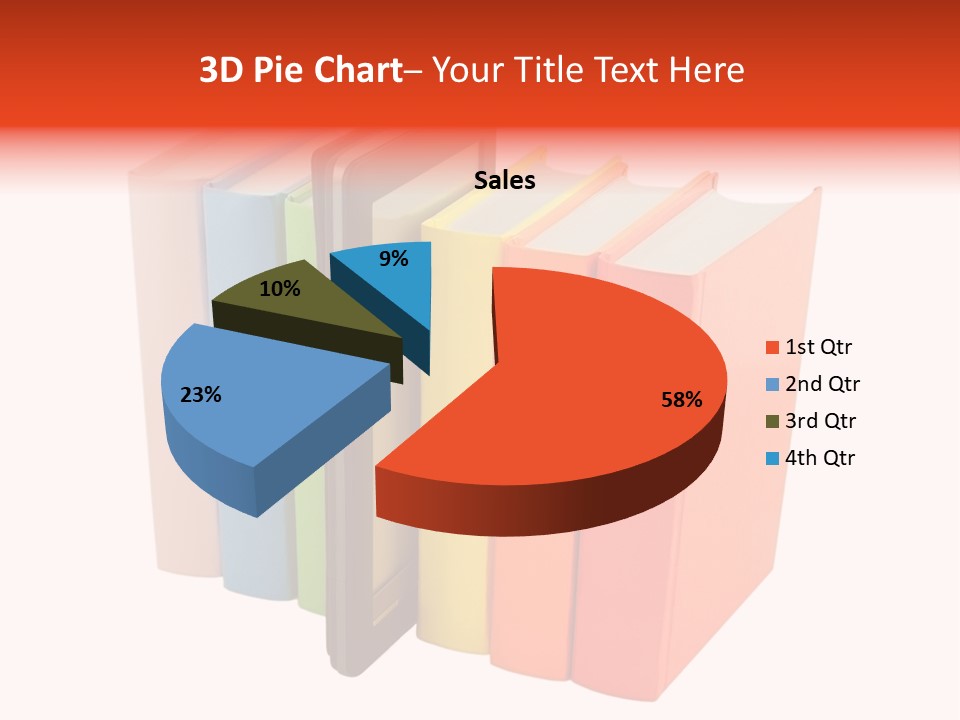 Electronic Book Learning Pen PowerPoint Template