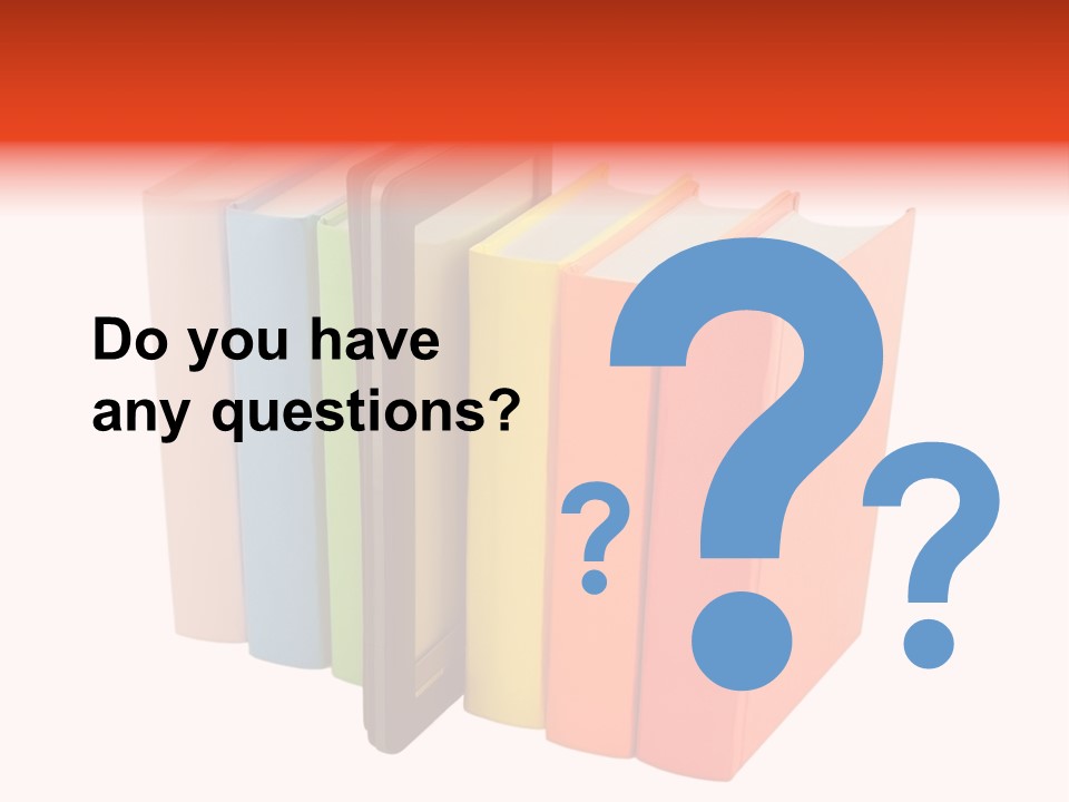 Electronic Book Learning Pen PowerPoint Template