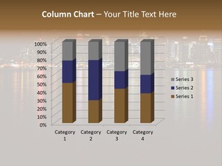 Skyline Metropolis America PowerPoint Template