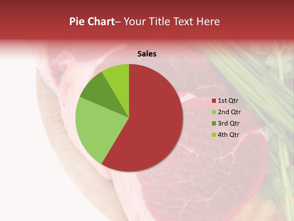 Sirloin Vegetables Beef PowerPoint Template